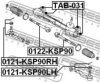 FEBEST 0122-KSP90 Tie Rod Axle Joint